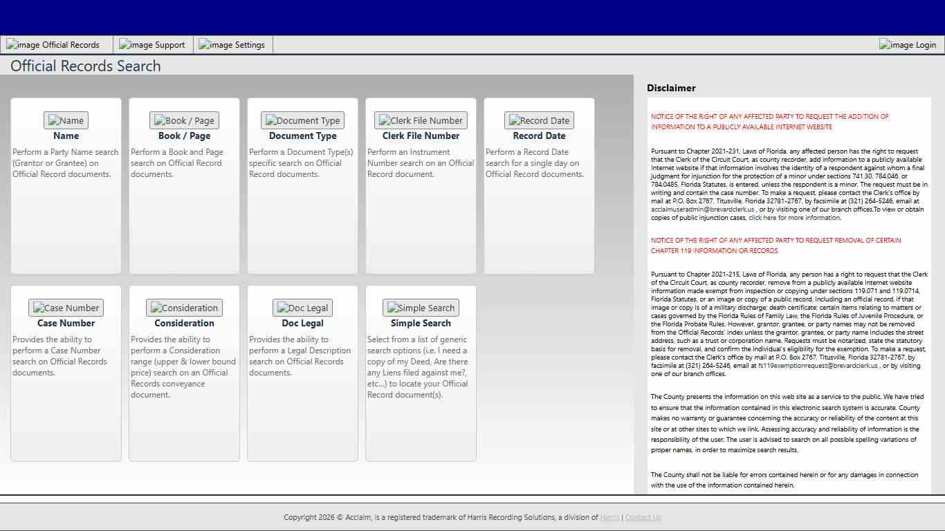 Brevard County Clerk of Court